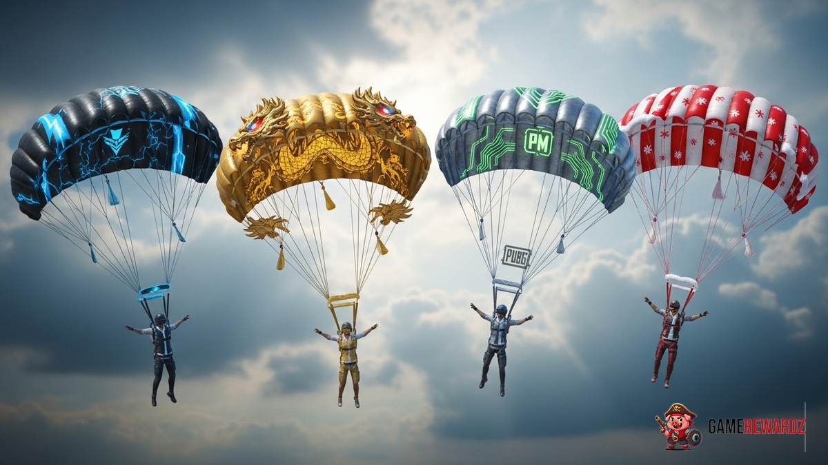 PUBG Mobile: Exclusive Parachute Skins - Glide in Style!